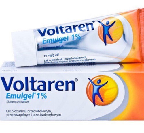 Voltaren Emulgel là thuốc giảm đau dùng ngoài có chứa Diclofenac diethylamine